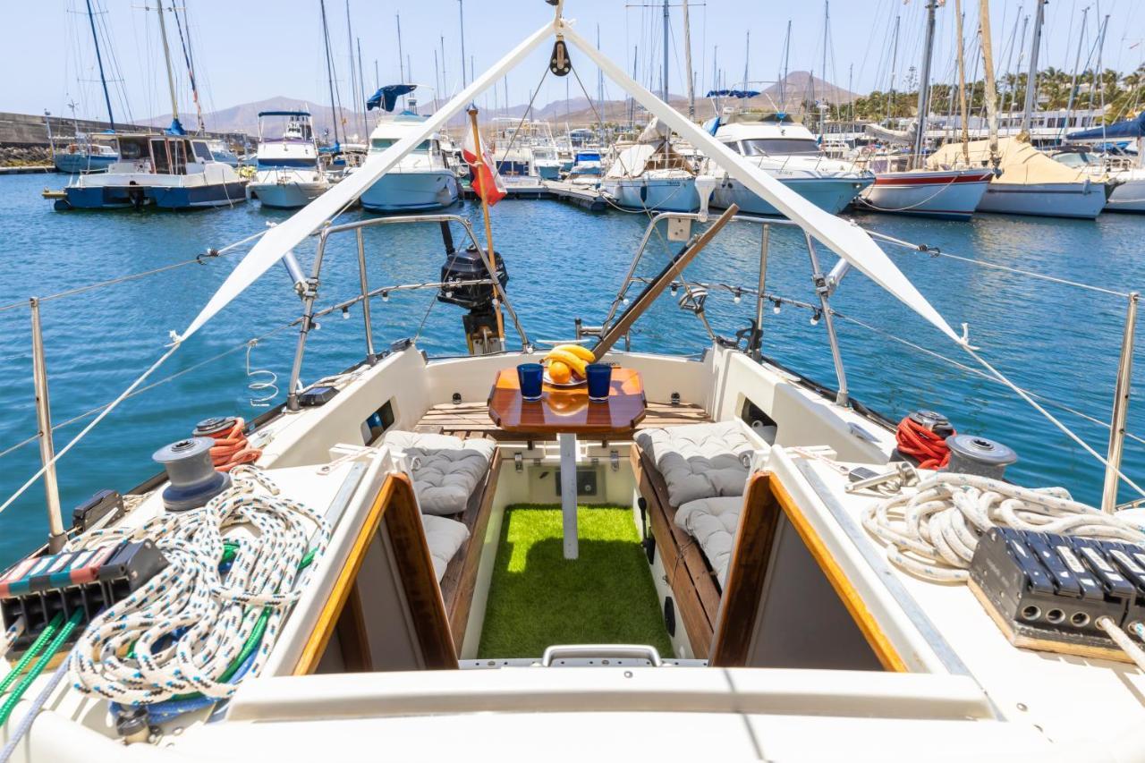 Seaside Chill-Out Stay On A Sail Yacht Puerto Calero Exterior foto